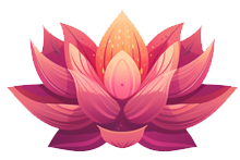 floating page accent - lotus